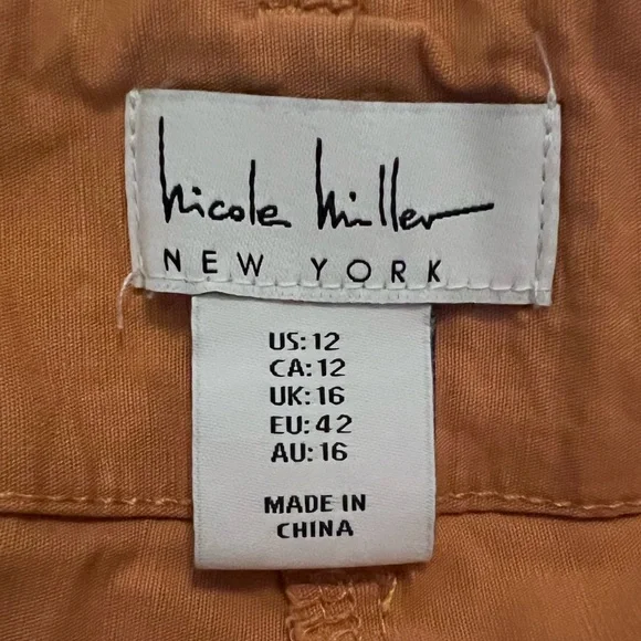 Nicole Miller Apricot Pants - Picture 2 of 7